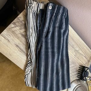 Brandy striped pants